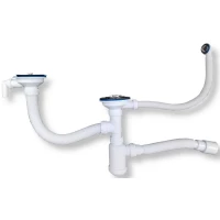 Сифон для кухонной мойки 3 1/2