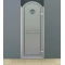 Душевая дверь распашная Cezares Retro 90 см матовое с прозрачным узором RETRO-A-B-1-90-PP-Cr-R - 1
