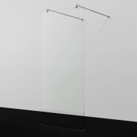 Душевая перегородка WasserKRAFT Vechte 60W39BN 89,4 см, профиль никель, стекло прозрачное