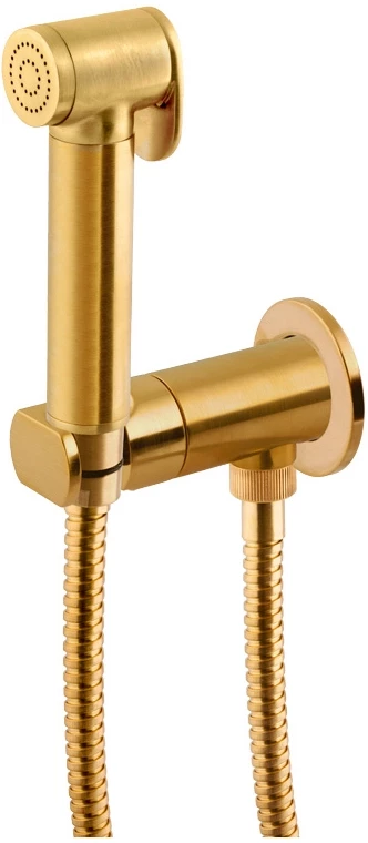 Гигиенический душ Remer Minimal N64WBG со смесителем, золотой матовый