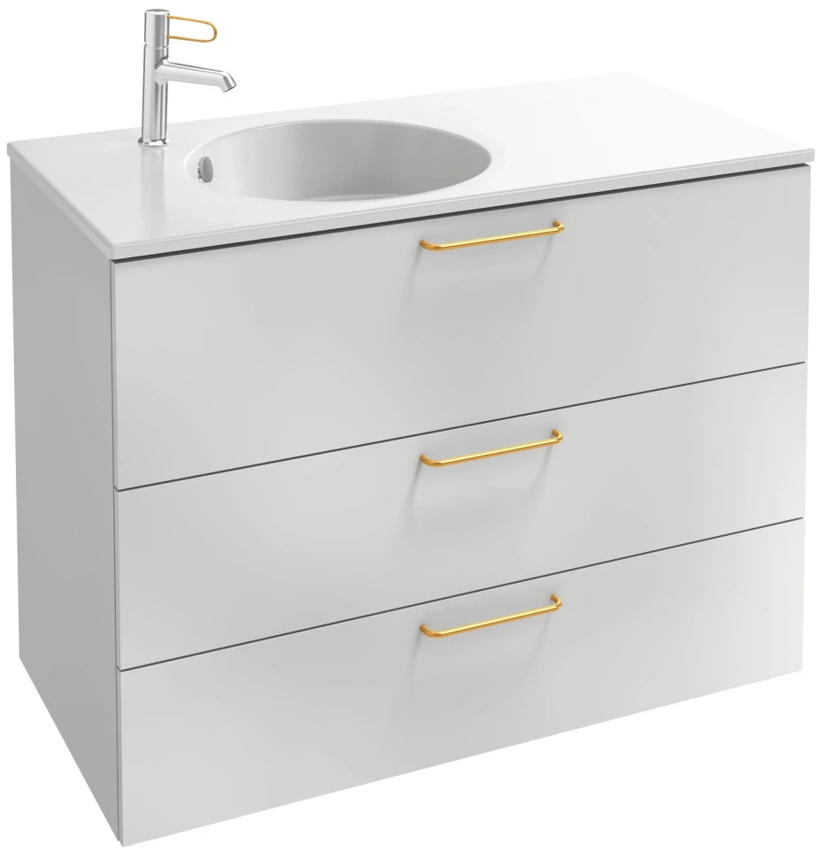 

Тумба белый глянец 100 см Jacob Delafon Odeon Rive Gauche EB2534-R8-G1C