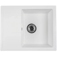 Кухонная мойка Reflexion Plato RX1457WH 57x46,5 см, белый
