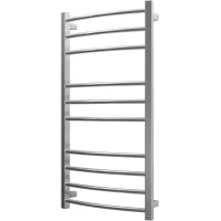 Полотенцесушитель электрический Grota Eco Calma 4607118214679 900x480, ТЭН левый/правый, матовый хром