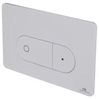 Кнопка смыва Noken Smart Line Oval N386000001 для инсталляции, белый