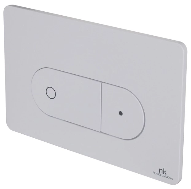 Кнопка смыва Noken Smart Line Oval N386000001 для инсталляции, белый