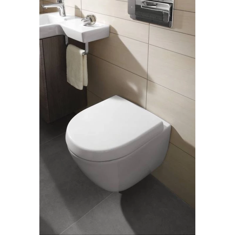 Сиденье для унитаза Villeroy & Boch Subway 2.0 9M69Q101 Сиденье для унитаза Villeroy & Boch Subway 2.0 9M69Q101