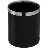 Мусорное ведро WeltWasser Axen BL 10000003987 6л, черный матовый
