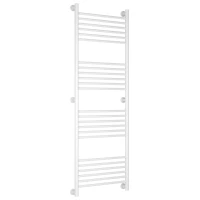 Полотенцесушитель водяной 1500x500 перемычка выгнутая белый глянец Сунержа Богема+ 12-0221-1550