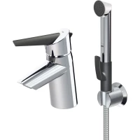 Смеситель для раковины с донным клапаном с гигиеническим душем Oras Optima 2702FG