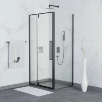 Душевой уголок 90,5x90 см RGW SV-34B (SV-03+Z-050-3B) Stilvoll 06323499-014 прозрачное