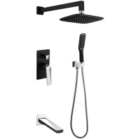 Душевой комплект 250 мм Boheme Venturo 374-B-2