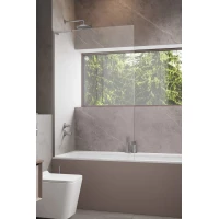 Шторка для ванны Radaway Modo SL Brushed Nickel PNJ II 50 Left 10316050-91-01L прозрачное