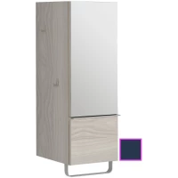 Полуколонна темно-синий глянец с зеркальной дверцей шарниры справа Jacob Delafon Odeon Up EB893D-G98