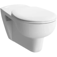Унитаз подвесной VitrA Conforma 5810B003-6234 безободковый, с сиденьем, белый