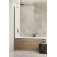 Шторка для ванны Radaway Modo New Brushed GunMetal PNJ II 80 10006080-92-01 прозрачное