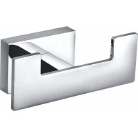Крючок Wonzon & Woghand Flat WW-9725 двойной, для ванны, хром