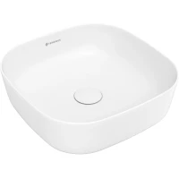Раковина-чаша Terminus Классик 02RN37x37x11W 37x37 см, накладная, белый