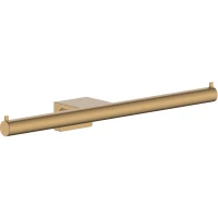Держатель туалетной бумаги Hansgrohe AddStoris S 41768140 двойной, бронза