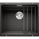 Изображение товара кухонная мойка blanco etagon 500-u infino черный 525887