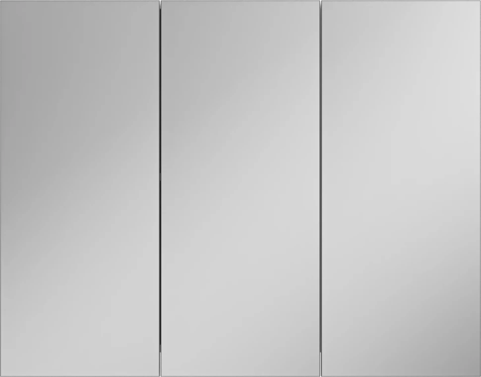 Зеркальный шкаф Misty Балтика Э-Бал04105-011 102x80 см, белый глянец