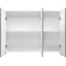 Зеркальный шкаф Misty Балтика Э-Бал04105-011 102x80 см, белый глянец - 3