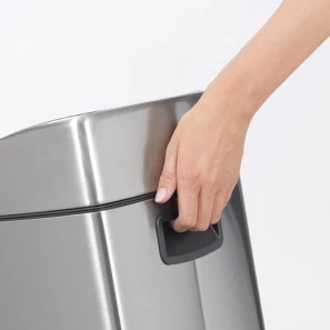 Изображение товара мусорное ведро 25л с защитой от отпечатков пальцев brabantia touch bin 384929