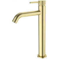 Смеситель для раковины Wonzon & Woghand WW-H1062-BG золотой матовый