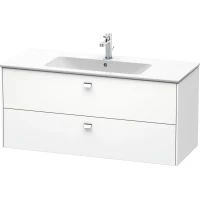 Тумба белый матовый 122 см Duravit Brioso BR410401018