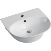 Раковина Gappo GT704 45x40 см, подвесная, белый