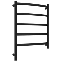 Полотенцесушитель электрический Сунержа Галант 3.1 31-6000-6050 600x500, МЭМ левый, черный матовый