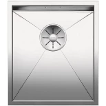 Изображение товара кухонная мойка blanco zerox 340-if infino зеркальная полированная сталь 521582