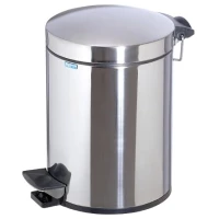Мусорное ведро 5л, хром Camelos 05TA-10-9