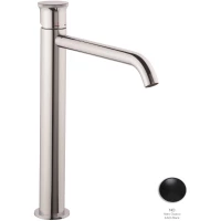 Смеситель для раковины Emmevi Filobrass 85003BIGZI/NEO с донным клапаном, черный матовый
