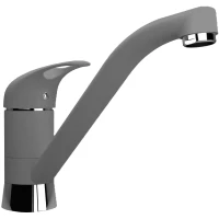 Смеситель для кухни Florentina Гамма 313.05L.1123.307 хром/серый шелк