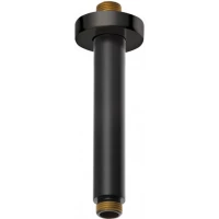 Кронштейн для верхнего душа Kludi A-QA 6651539-00 150 мм, потолочный, черный матовый