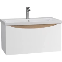 Тумба белый глянец/дуб сонома 79,1 см Belux Тобаго НП 80-01 4810924264626