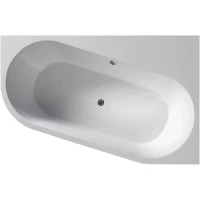 Ванна из литьевого мрамора Belux Лондон 4810924270702 169,9x109,3 см R, белый