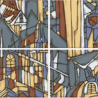 Панно Kerama Marazzi Витраж 30х30 (из 4 ч. 15х15) OP/A203/4x/17000