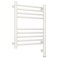 Полотенцесушитель электрический 500x400 белый глянец МЭМ правый, перемычка прямая Сунержа Богема 3.0 12-5805-5040