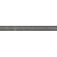 Бордюр Kerama Marazzi Буонарроти серый темный обрезной 30х2,5 SPA045R