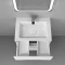 Комплект мебели белый 62 см Jorno Modul Mol.01.62/P/W + Mol.08.65/W + Mol.02.60/W - 6