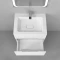 Комплект мебели белый 62 см Jorno Modul Mol.01.62/P/W + Mol.08.65/W + Mol.02.60/W - 7