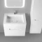 Комплект мебели белый 62 см Jorno Modul Mol.01.62/P/W + Mol.08.65/W + Mol.02.60/W - 4