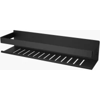 Полка для ванной Raglo R340.03.06 40 см, черный матовый