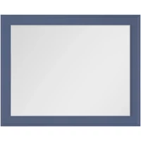 Зеркало 100x80 см синий матовый La Fenice Cubo FNC-02-CUB-BG-100-80