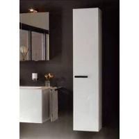 Пенал KEUCO Royal Universe 32731270002 подвесной R, с бельевой корзиной, белый матовый/белое матовое стекло