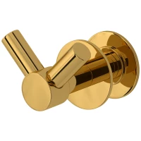 Крючок Сунержа Виват 03-2010-0005 двойной, для полотенцесушителя, золотой