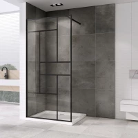 Неподвижная перегородка 100 см Abber Immer Offen  AG63100B прозрачное