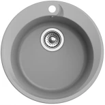 Изображение товара кухонная мойка ewigstein серый металлик rund 45