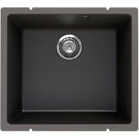 Кухонная мойка Ulgran Under 450-09 50x45 см, мокрый асфальт